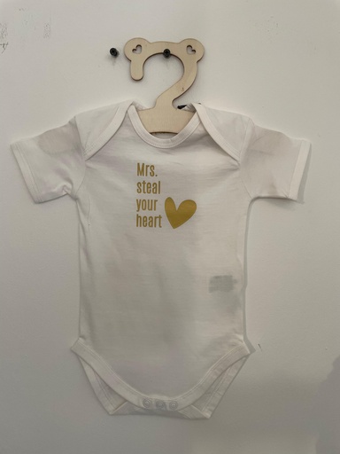 [MOE-MRS-3-6] Moe - Babybody Mrs. steal your heart - 3-6 Monate