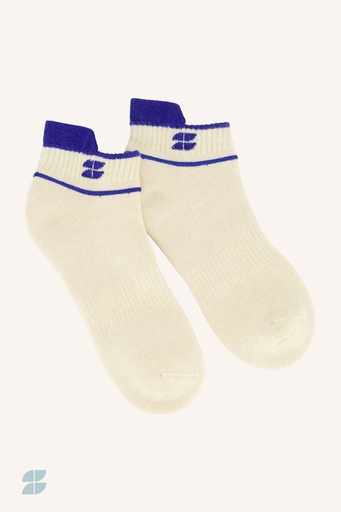[25128401-608] By Bar - Short Logo Socks - 608 kingsblue