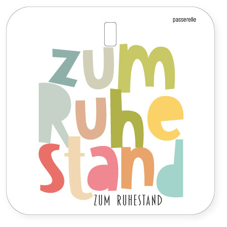 Passerelle - Mini Karte - Voller Zum Ruhestand