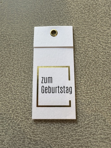Passerelle - Mini Karte - Punkt Zum Geburtstag