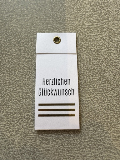 Passerelle - Mini Karte - Punkt Herzlichen Glückwunsch