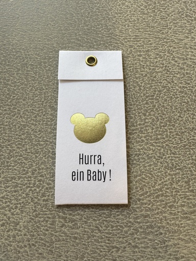 Passerelle - Mini Karte - Punkt Hurra ein Baby