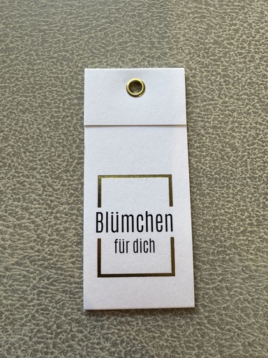 Passerelle - Mini Karte - Punkt Blümchen für dich