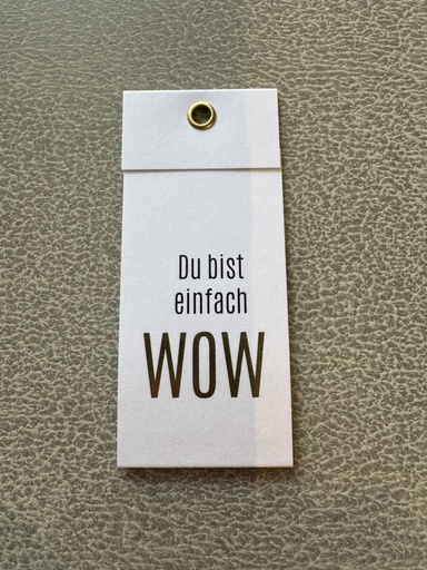Passerelle - Mini Karte - Punkt Du bist einfach wow