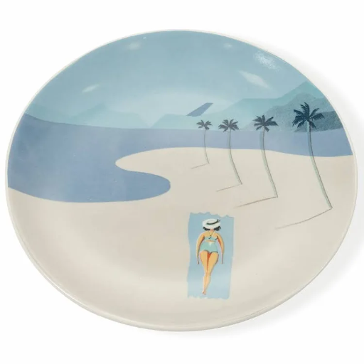 [5902598-3B] Villa D‘Este - South Beach Dessertteller #3 - B-Ware