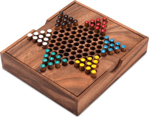 [3040] Holzspiel LP - Halma Gr. S