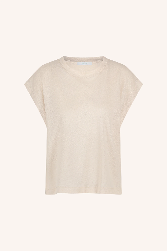 By Bar - Mason Linen Top - 025 Oyster