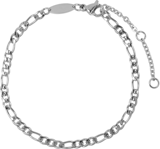 [CB46] Charmins - CB46 - Figaro Bracelet Shiny Steel