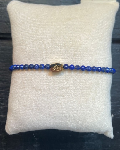 [MAS-AB-LA] Mas Jewelz - Edelstein Armband - Lapislazuli - 3mm model 1