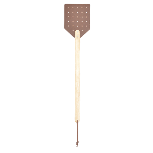 [FY19] Esschert Design - Fliegenklatsche Leder / Holz