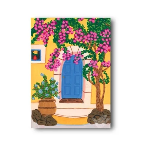 Kirsten Blom Art & Illustration - Kunstdruck Blue Door A4