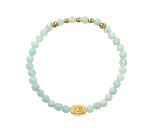[MAS-AB-AMA] Mas Jewelz - Edelstein Armband - Amazonit - 3mm model 2