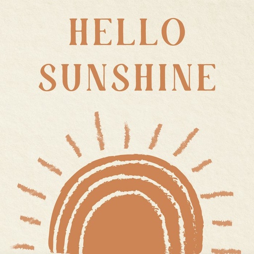 [Te2920] Fliese - Hello sunshine