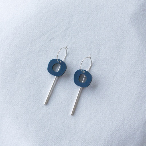 [HAZE.08] Studio Nok Nok - Ohrringe Silver Haze 08