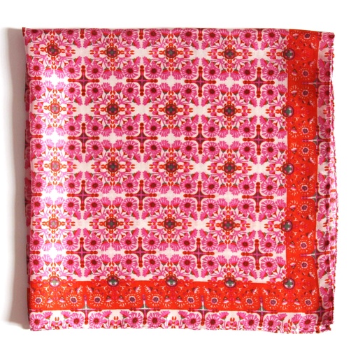 [3701692300726] Les Belles Vagabondes - Seidentuch Mini Agadir Fuchsia