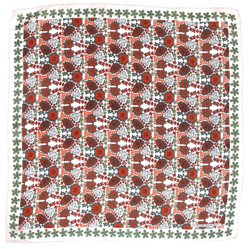 [3701692300702] Les Belles Vagabondes - Seidentuch Mini Caraibes Orange