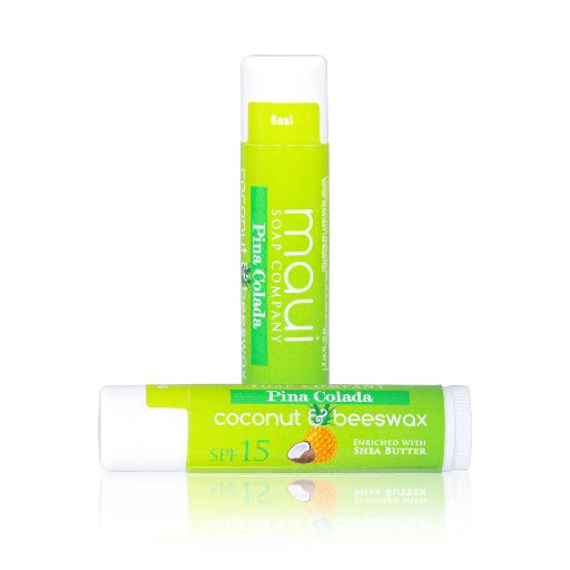 [LB-Pina Colada-1] Maui Soap - Hawaiianischer Lip balm - Pina Colada - Bienenwachs & Kokosöl