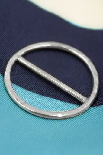 [Schalring-Alaula-silber] Ma alahi Manufaktur - Schalring Alaula Silber