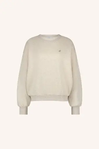 By Bar - Bibi Disco Sweater - 826 oyster melee
