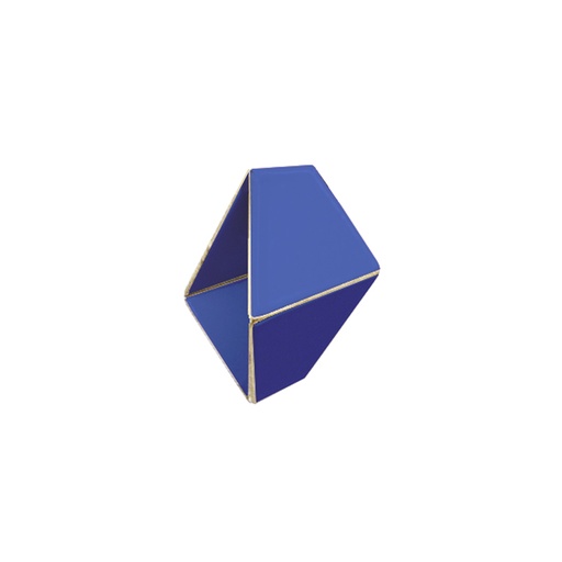 Lisa Kroeber Jewellery Art - Pendant folded - ultramarine