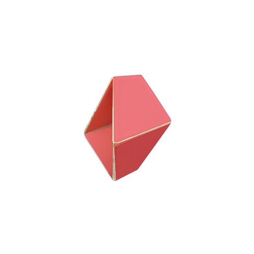 Lisa Kroeber Jewellery Art - Pendant folded - strawberry