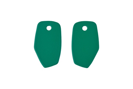 [MM6026] Lisa Kroeber Jewellery Art - Earrings Mix&Match PLATES, Opal Green