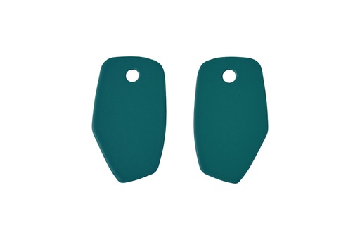 [MM5020] Lisa Kroeber Jewellery Art - Earrings Mix&Match PLATES (ohne Kreolen, nur Platten) - Ocean Blue