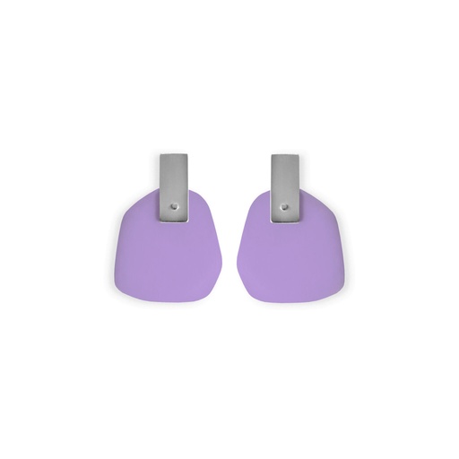 [FP-lilac] Lisa Kroeber Jewellery Art - Earrings Flower Petals - Lilac