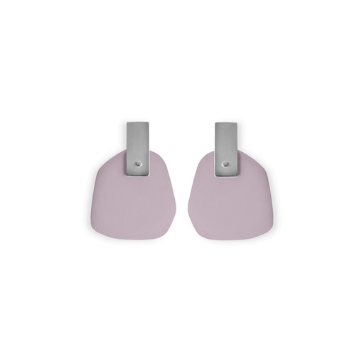 [FP-pastel-violet] Lisa Kroeber Jewellery Art - Earrings Flower Petals - Pastel Violet