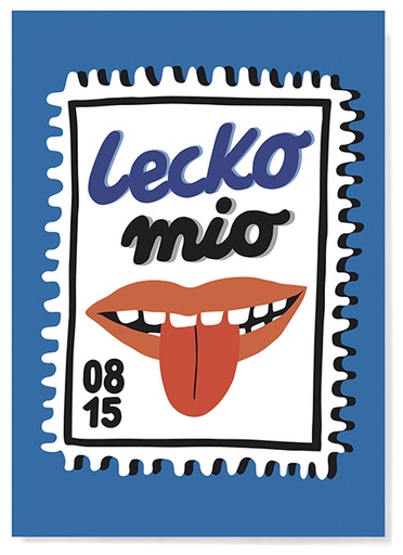 [ft004] Nobis Design - Postkarte - Familytree - Lecko mio