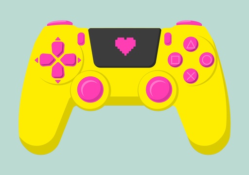 [dc018] Nobis Design - Postkarte - Design Classics - Game Controller