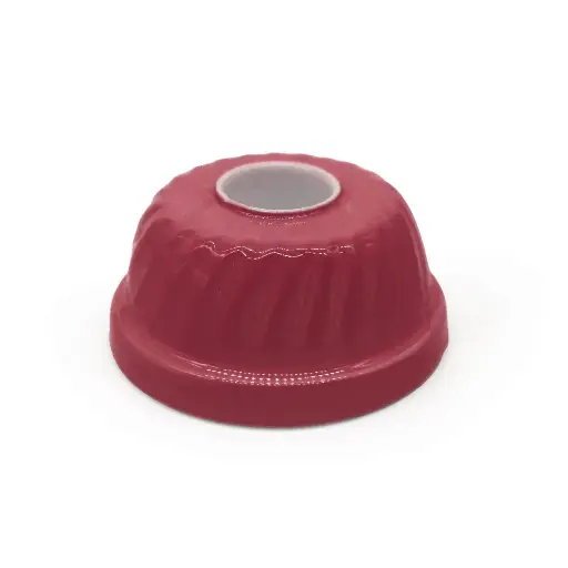 [KH-077] Mea Livng - Kerzenständer Gugelhupf pink, 7,5cm, Kerzenhalter
