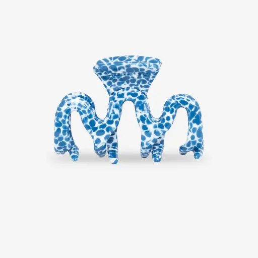 [L-05] Sasstie - Haarspange - Wave Denim