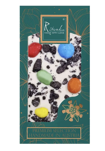 Ritonka - Premium Weiße Schokolade - Oreo, M&M 95g