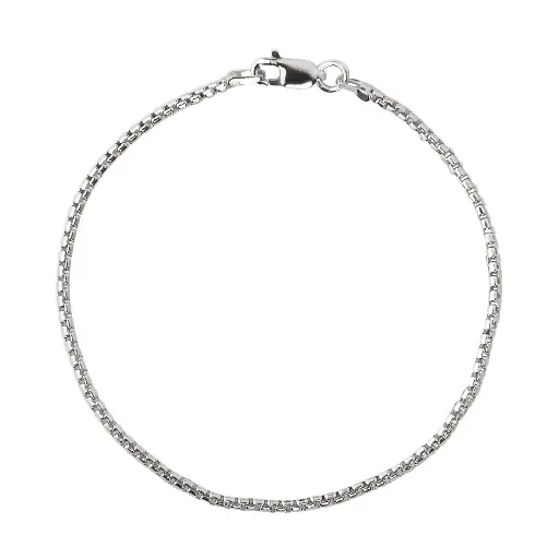 [4533-17-S] Jeberg Jewellery - LULU bracelet - 17cm silver