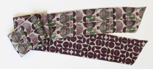 Les Belles Vagabondes - Seidenschal Bandeau Berlin Prune