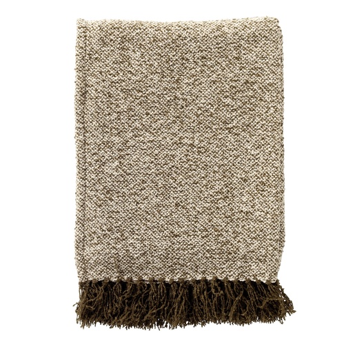 Dutch Decor - Plaid Sally Olive 140x180cm