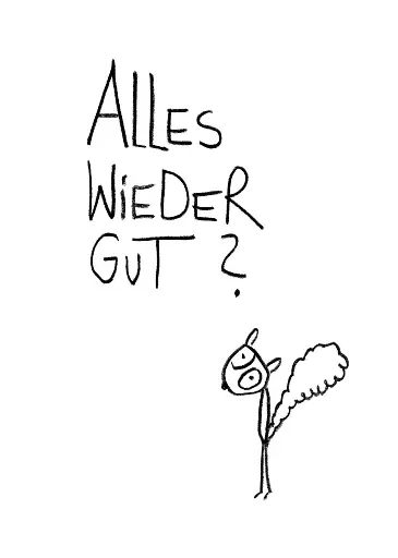 [#161] Edition Gute Geister - Postkarte - Wieder gut?