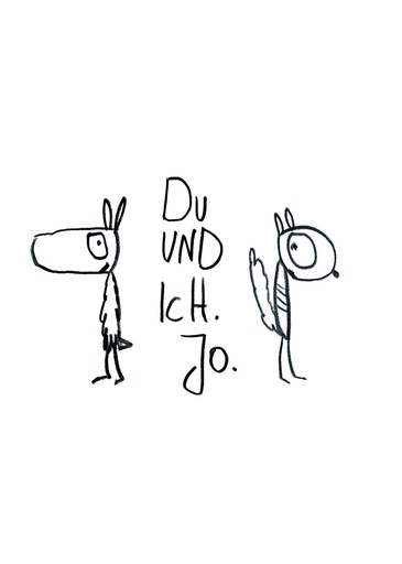 [#174] Edition Gute Geister - Postkarte - Du und ich