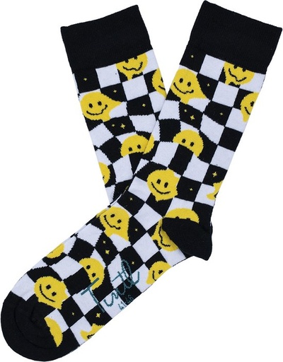 Tintl - Socken Black & White - Smiley