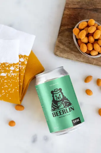 SEIK - Beerlin Bier-Socken in Dose
