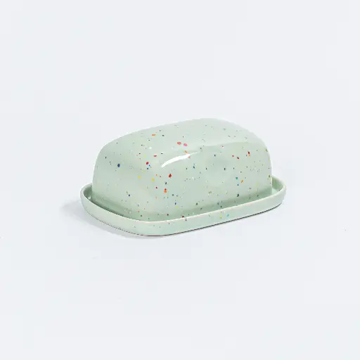 Egg Back Home - Butterdose New Party Butter Dish - Green