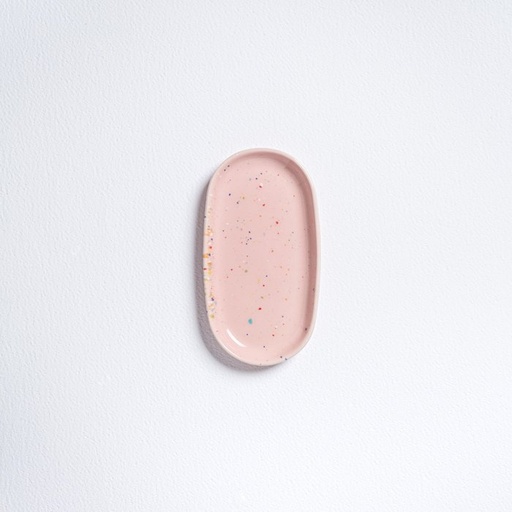 [1297-18L10W2HMT-Pink] Egg Back Home - Kleiner Teller - New Party Mini Tray - pink