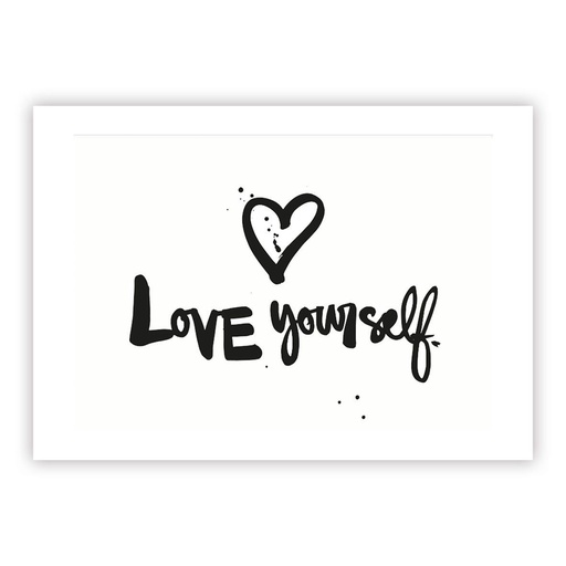 [604455] PPD - Postkarte - Love yourself