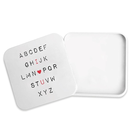 [580602071] PPD - Geschenkdose ABC Love