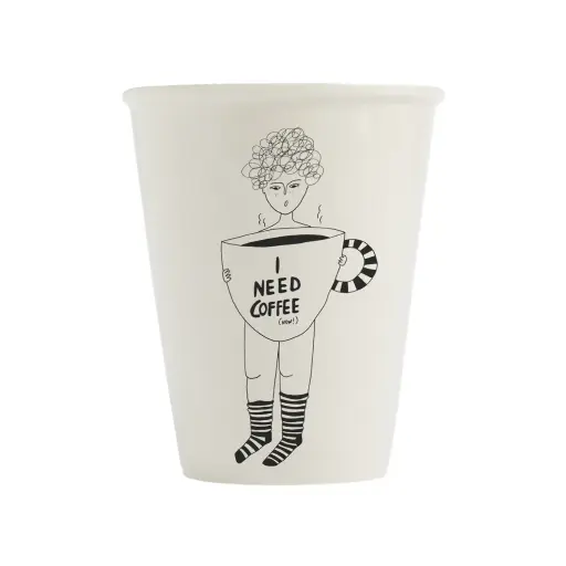 [HB-POCUP-CONO] Helen B - Becher *coffee now*