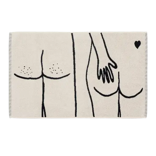 [HB-TEBAM-NACB] Helen B - Badematte *naked couple back* (bath mat)