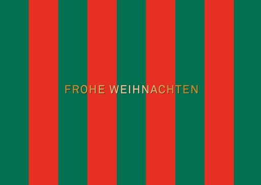 [dfx355] Nobis Design - Postkarte - Designfräulein - Frohe Weihnachten