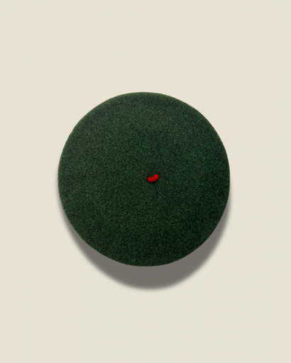 [AMO030] Le Beret Francais - Beret Baskenmütze - Khaki / Khaki