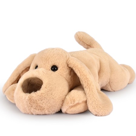 [HO3332] Histoire d’ours - Kuscheltier Hund beige 40 cm - Les allonges stretch chien